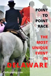 The Point to Point steeplechase race in Wilmington, De is one of the most unique events in the area each year