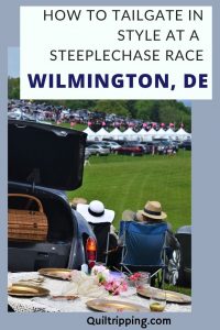 Tailgating in high style is a characteristic of the Point to Point steeplechase race in Wilmington, DE