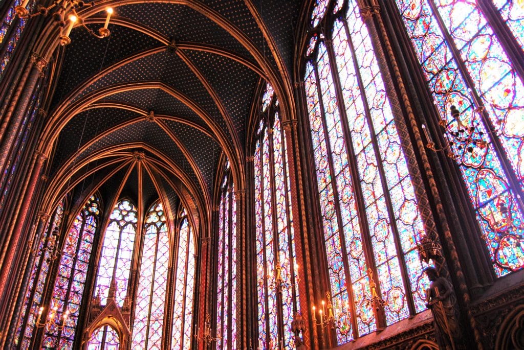 Paris Saint Chapelle church