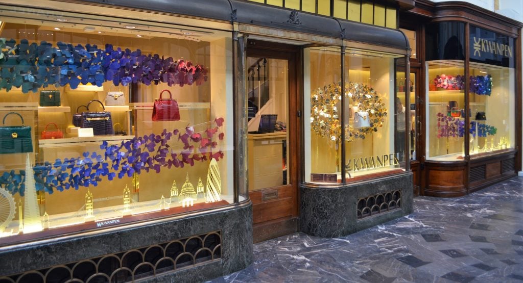 Window shopping at its most colorful