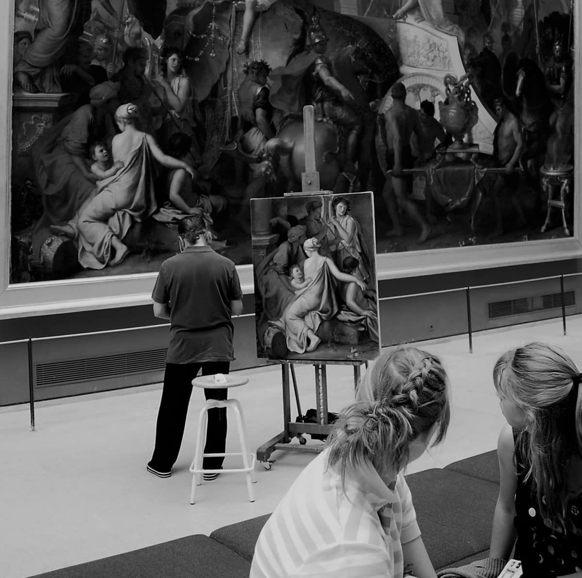Louvre as Art