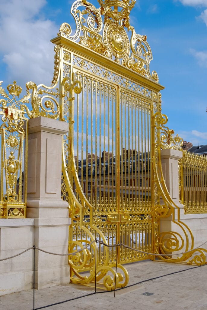 Versailles Palace entrance gates