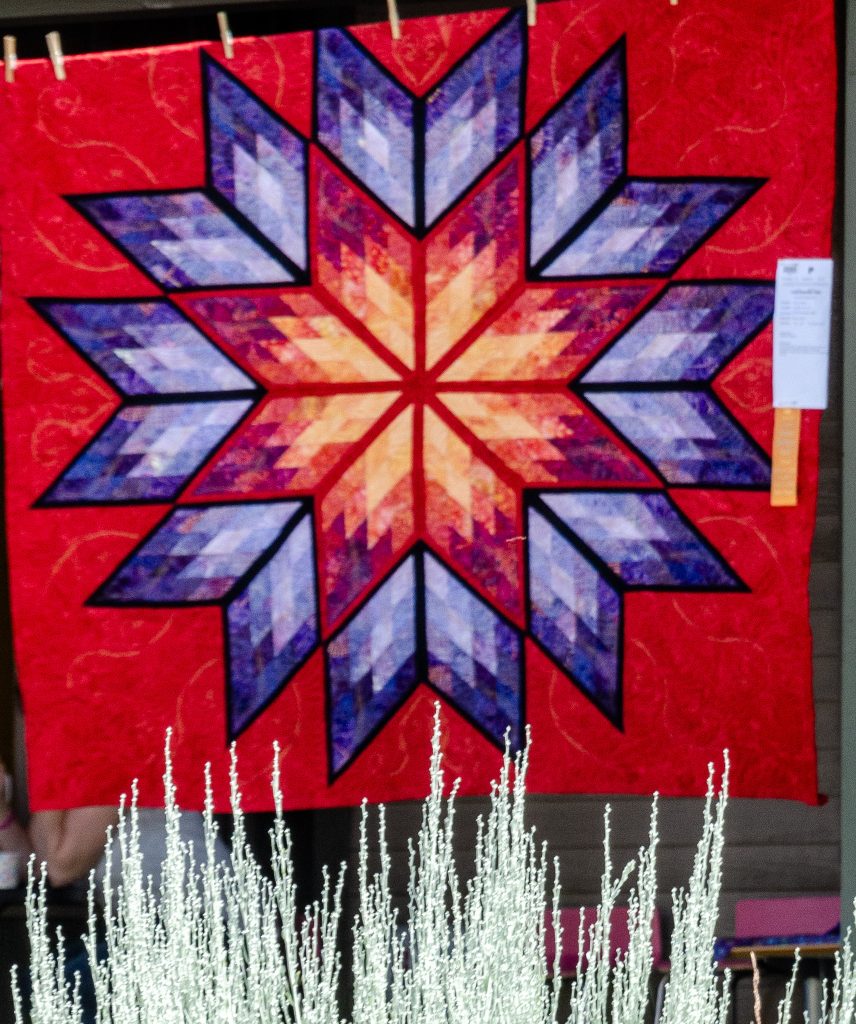 Prismatic Star quilt