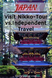 Visiting Nikko Japan on a tour or independently #japan #nikko #nikkotour
