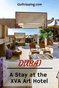 The boutique XVA Art hotel is a unique experience in the Dubai's historic Al Fahidi neighborhood #dubai #boutiquehotel #xvaarthotel