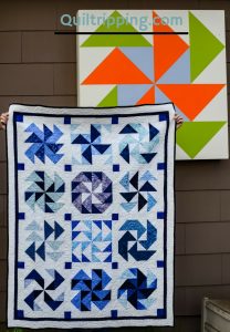 Dutchman's puzzle quilt