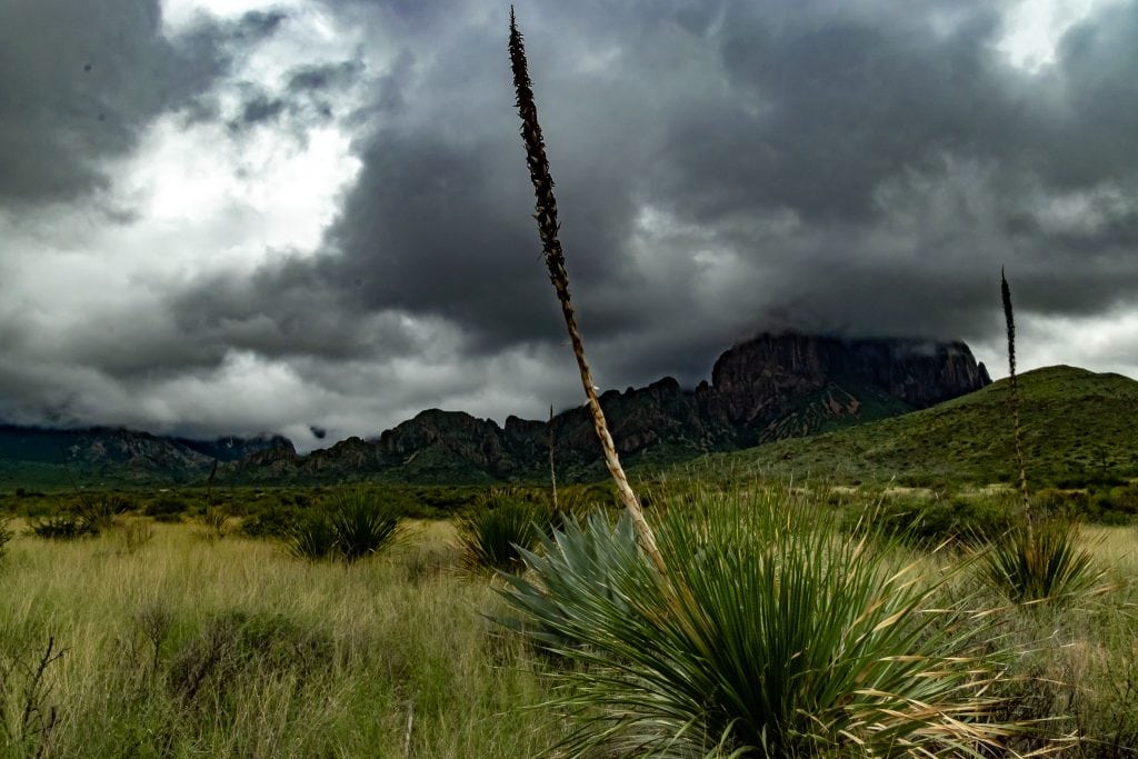 Chisos Mountains in Big Bend NP