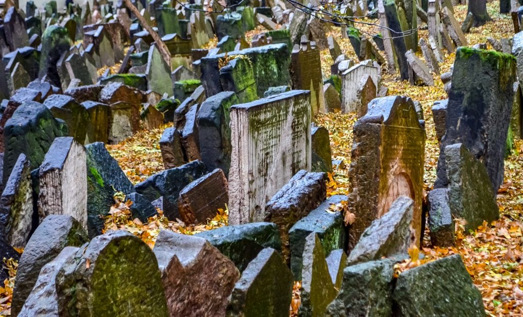 Prague's Jewish cemetery