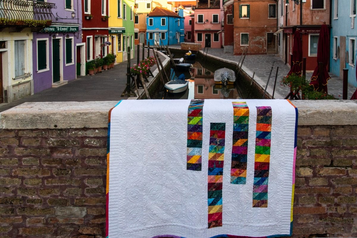 "Burano Sampler" Quilt An Original Quilt Design Quiltripping