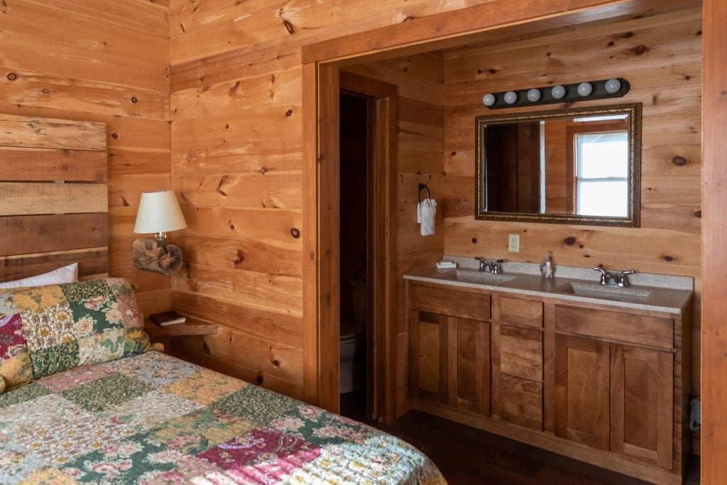 Inside the Shawnee National Forest cabins