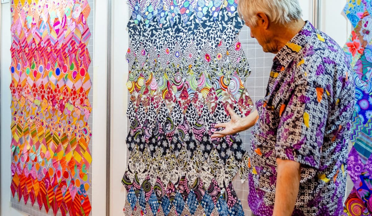 Making a Kaffe Fassett Quilt – Taking a Class With the Master of Glorious Color