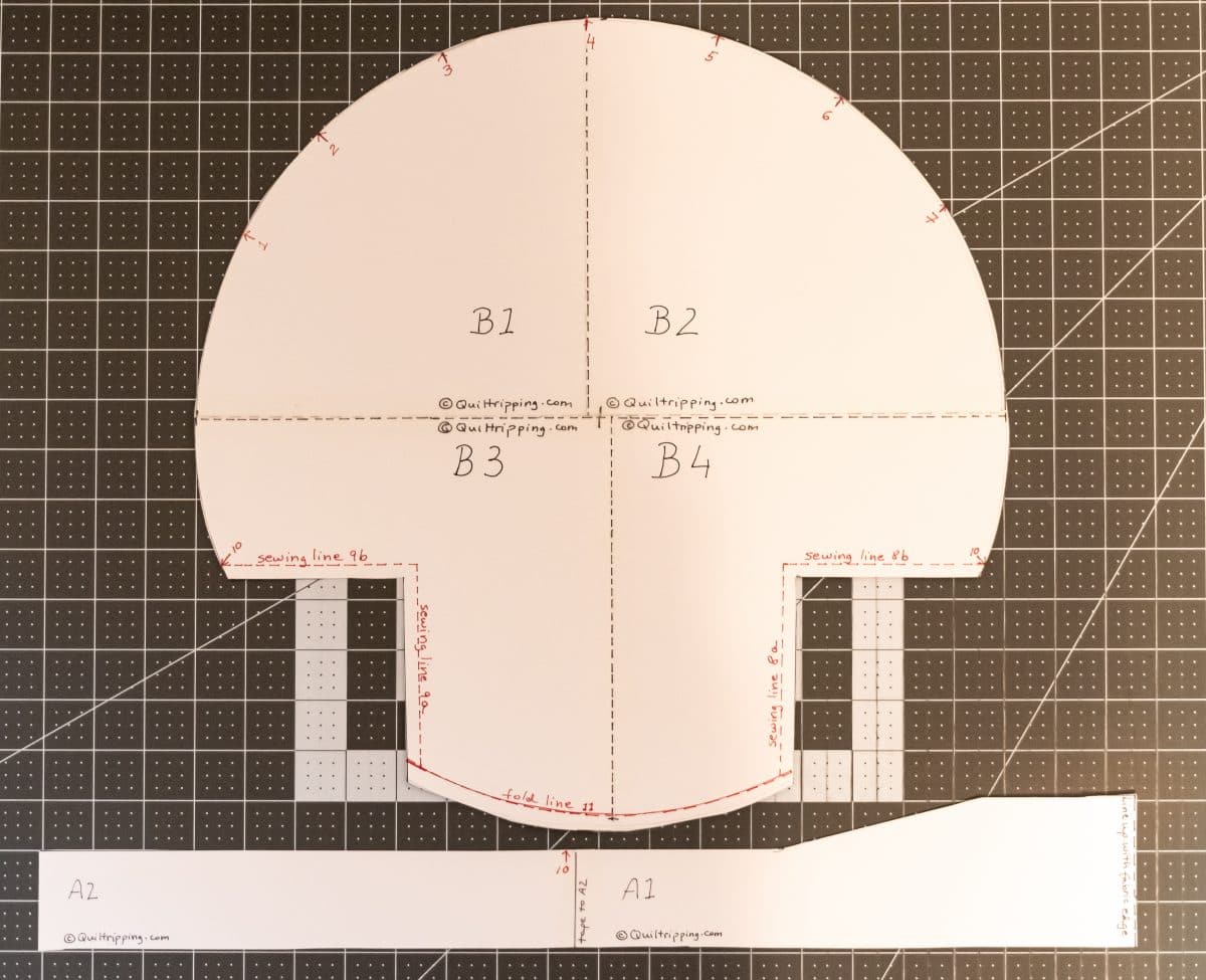 A Reversible, Free Scrub Cap Pattern With Easy Instructions - Quiltripping