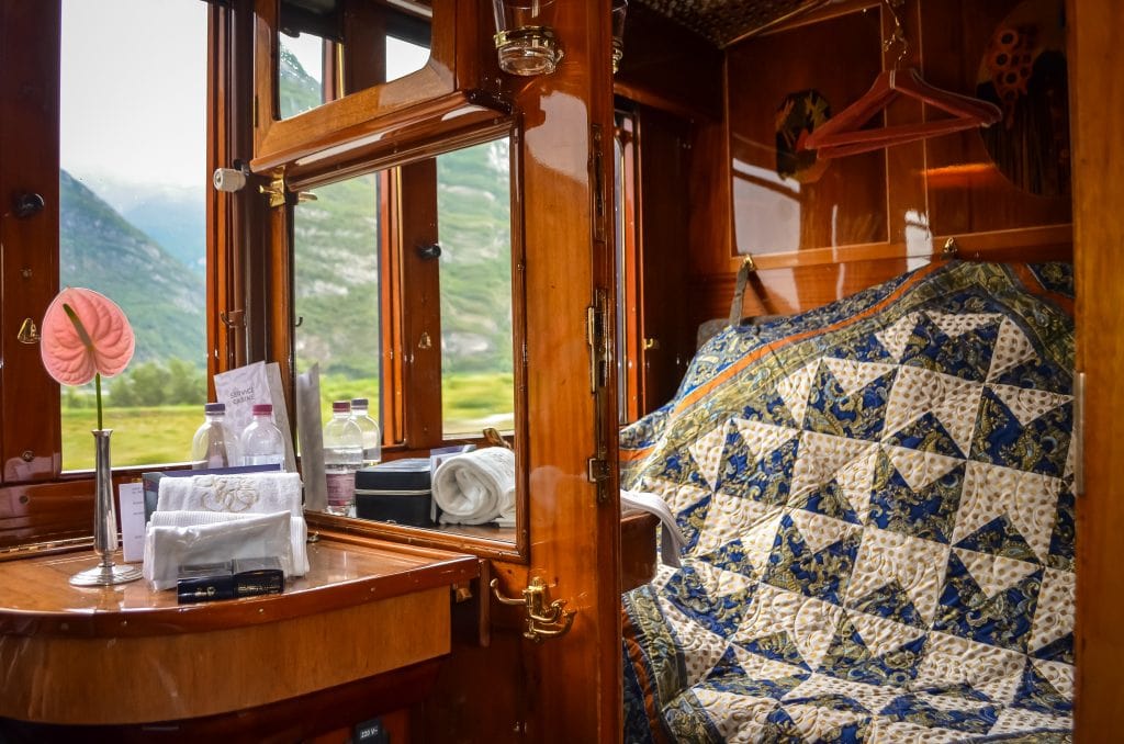 Quilter on the Orient Express quilt