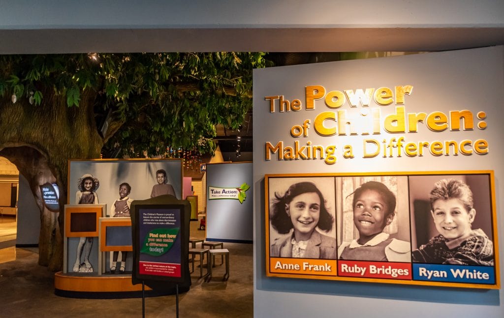The Power of Children exhibit at the Indianapolis Children's Museum