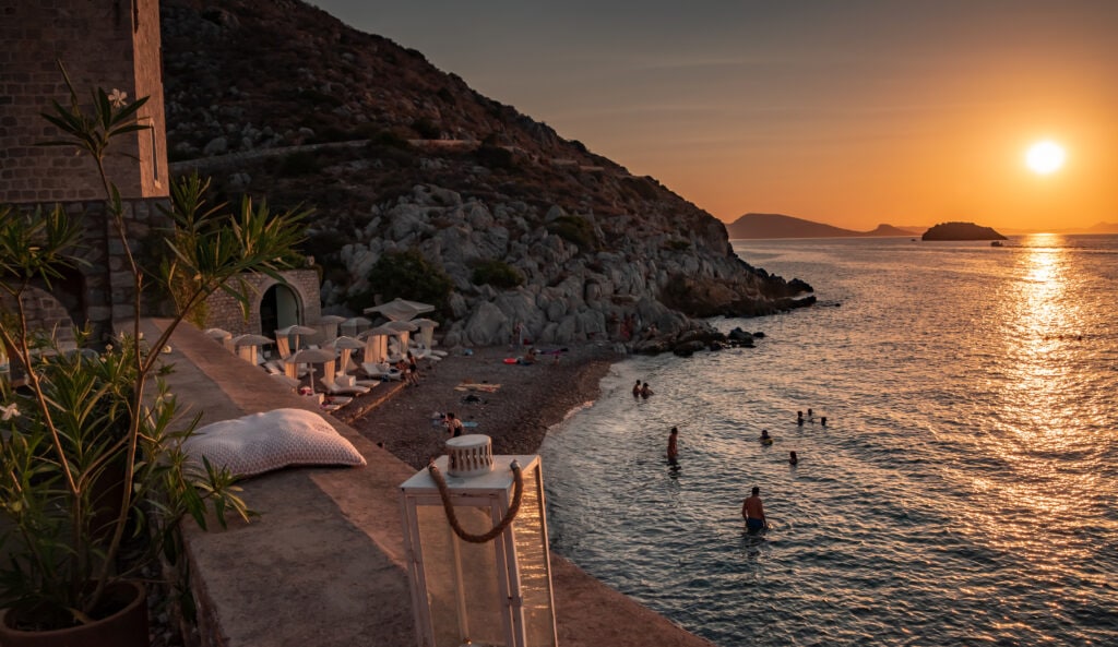 Another beautiful sunset on Hydra