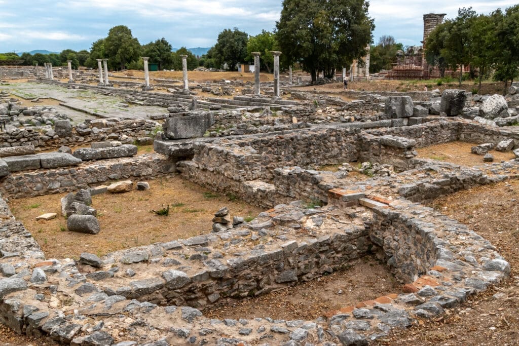 The archeological site of Philippi