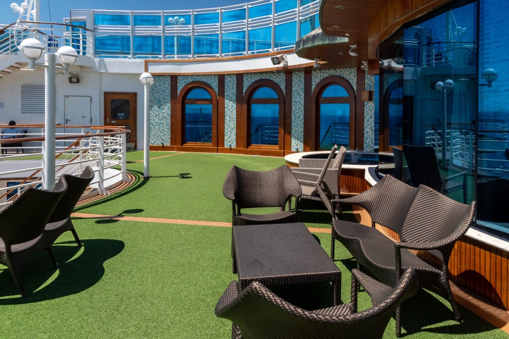 Aft deck around the Terrace Pool
