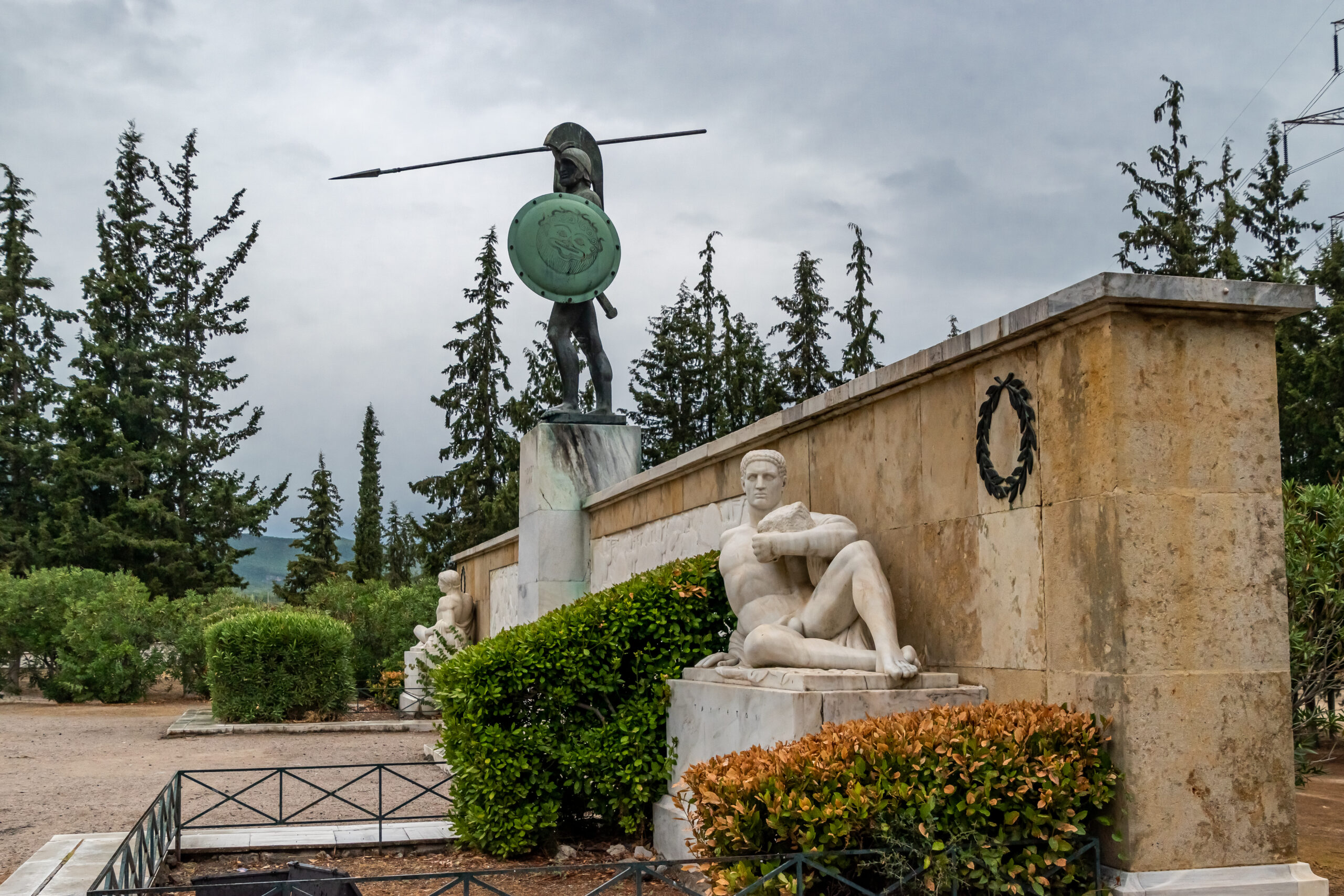 Leonidas memorial at Thermopylae