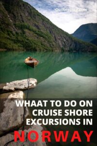 Sharing the best things to do on shore excurions on a cruise in Norway and the Arctic Circle