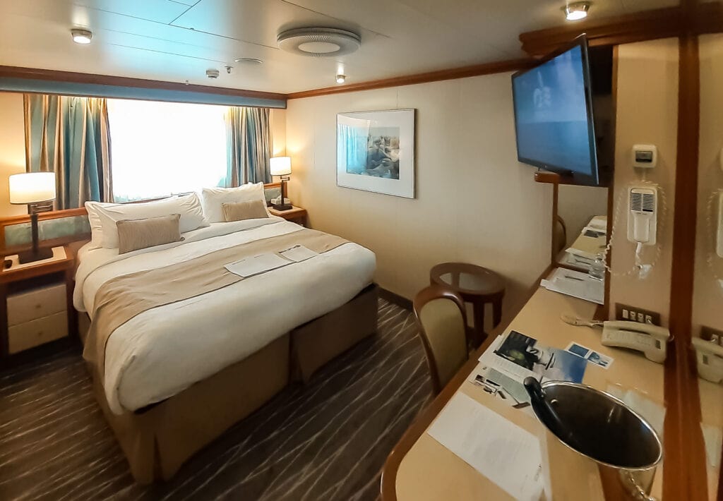 My oceanview cabin on the Sapphire Princess