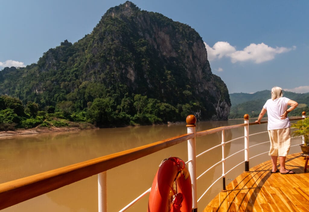 sailing down the Mekong on the Laos Pandaw