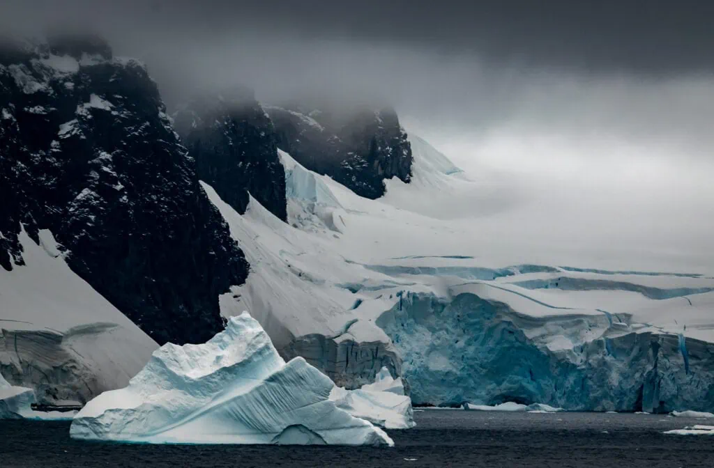 Typical Antarctica scenery
