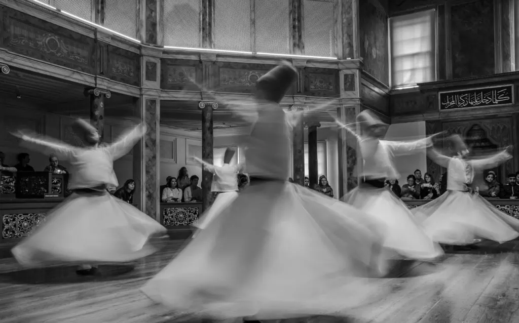 Whirling Dervishes in Istanbul @Rose Palmer