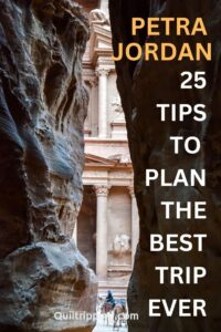 Use this list of 25 Petra travel tips to help you plan your best rip to Petra, Jordan
