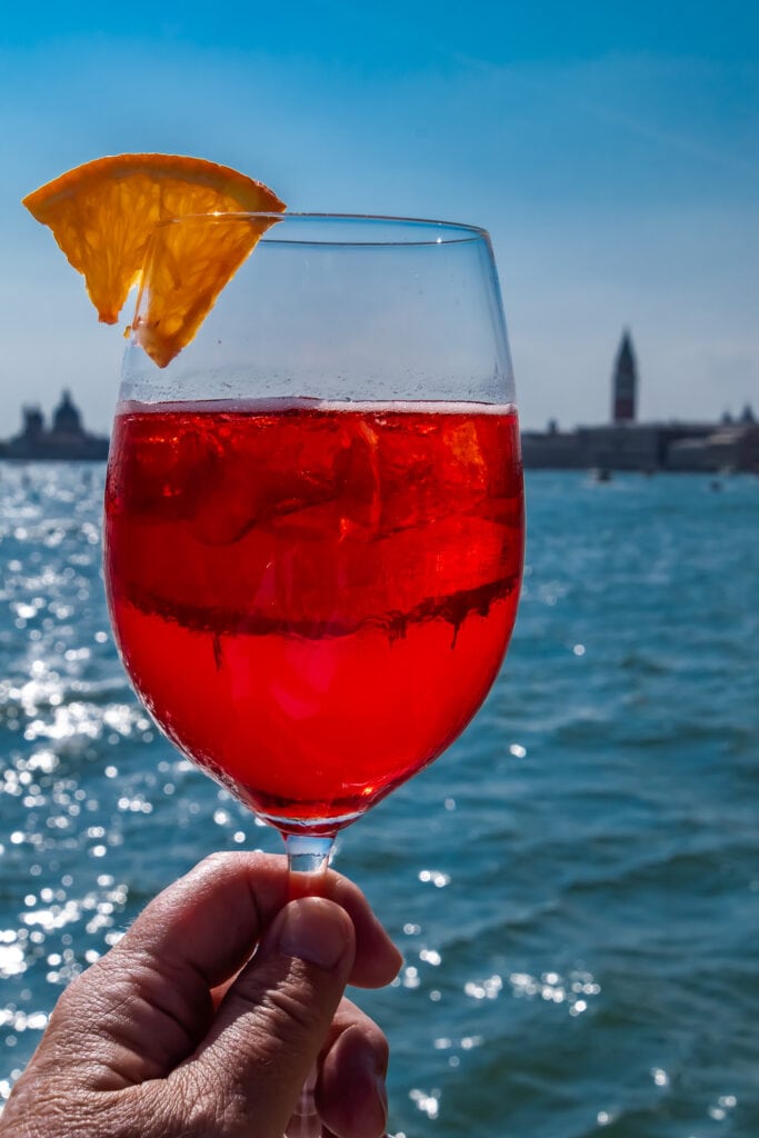 Cheers to cruising in the Venetian Lagoon