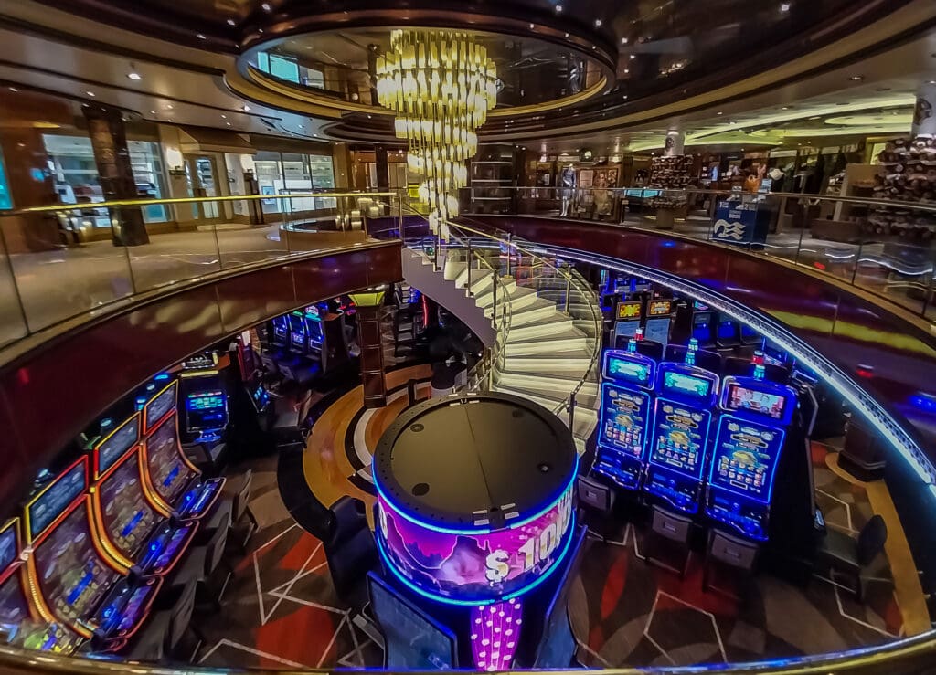 The Casino on the Regal Princess