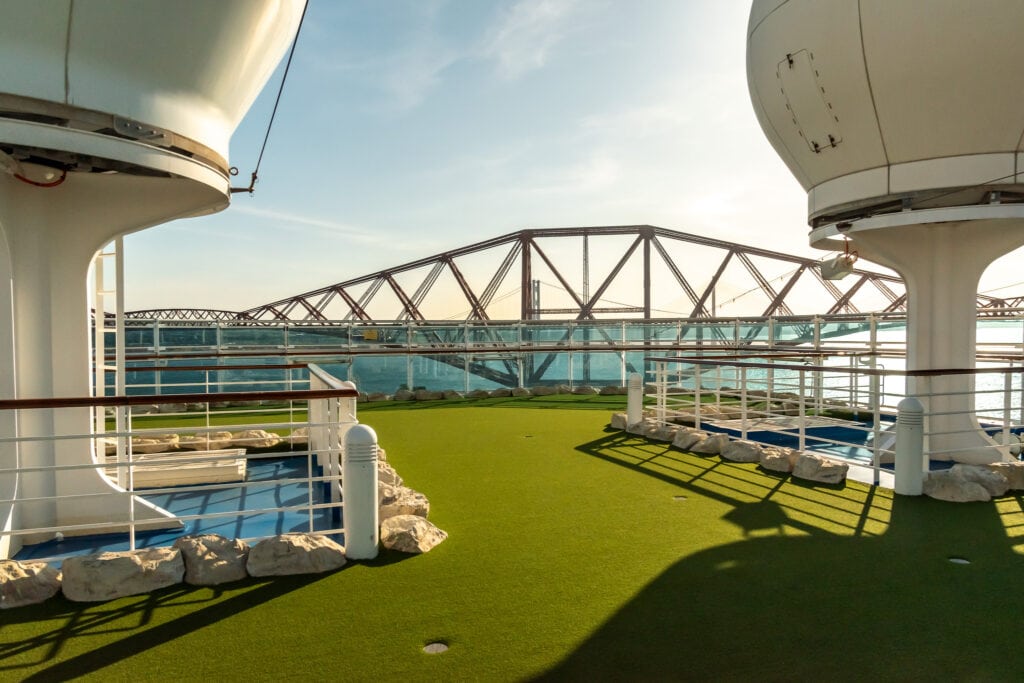 The Lawn Court on the Regal Princess