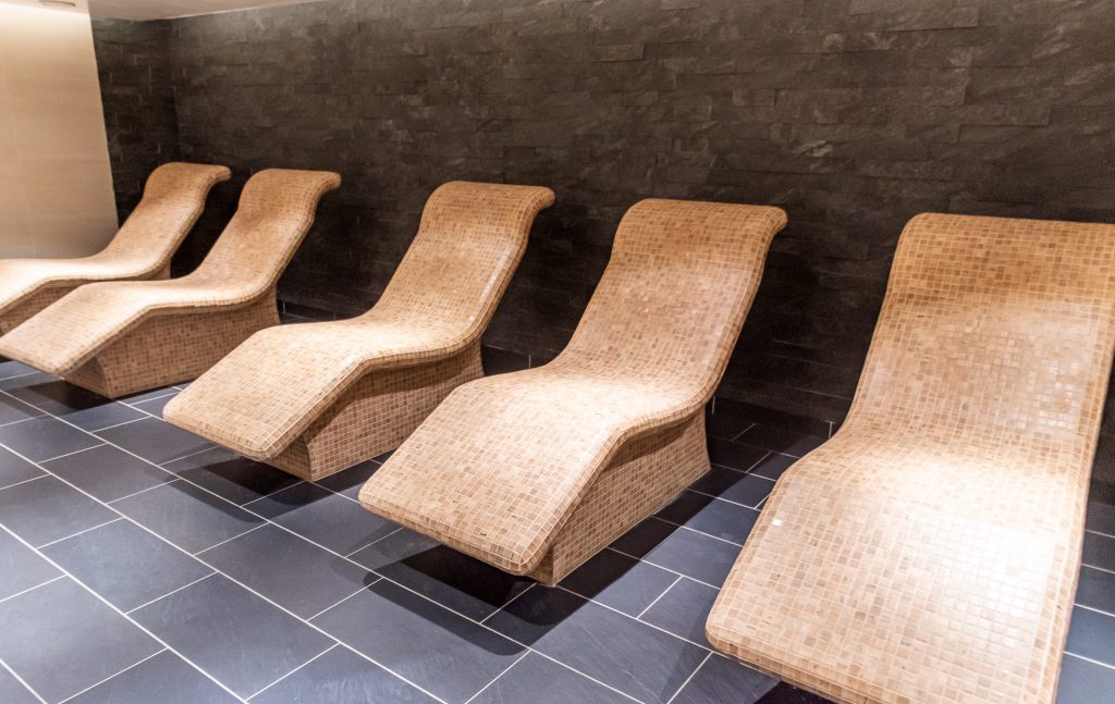 Thermal suite in the Lotus Spa