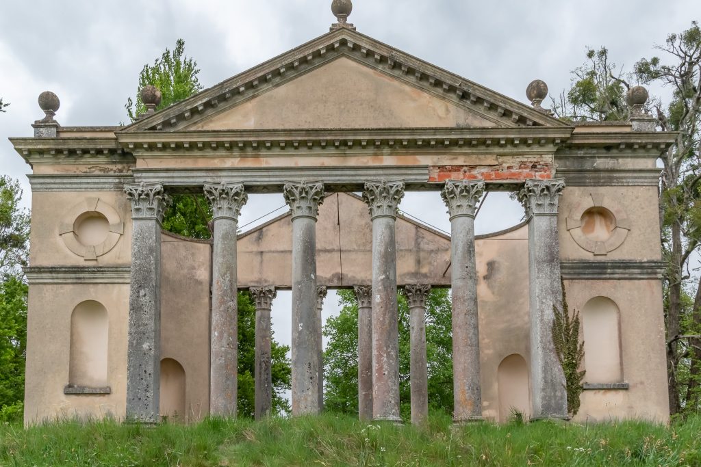 Etruscan Temple at Highclere Castle