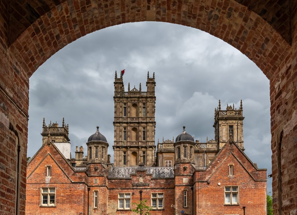 The back of HIghclere Castle