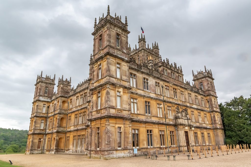 Highclere Castle entrance