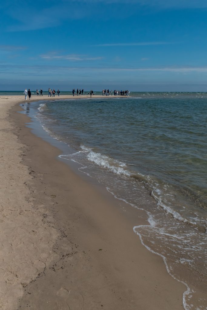 Grenen, where the Baltic Sea and North Sea meet