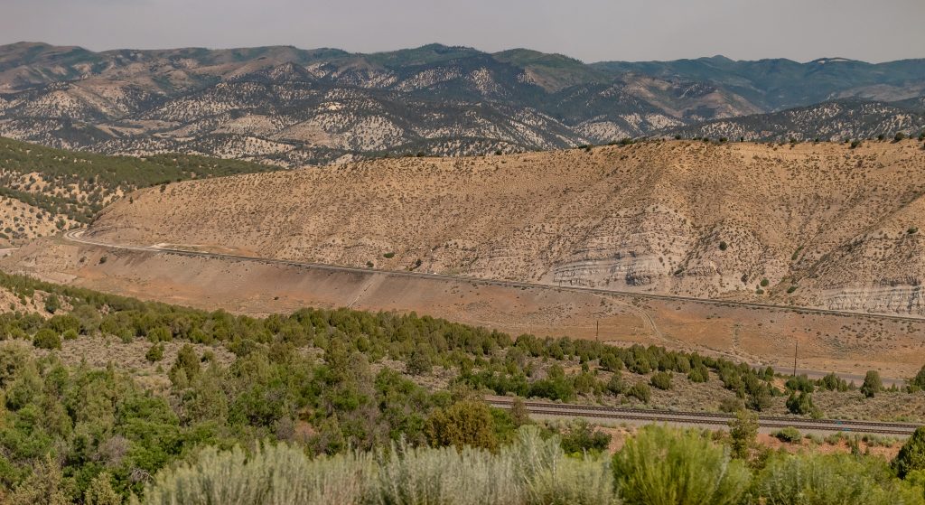 Looking back toward the the Gilluly Loops