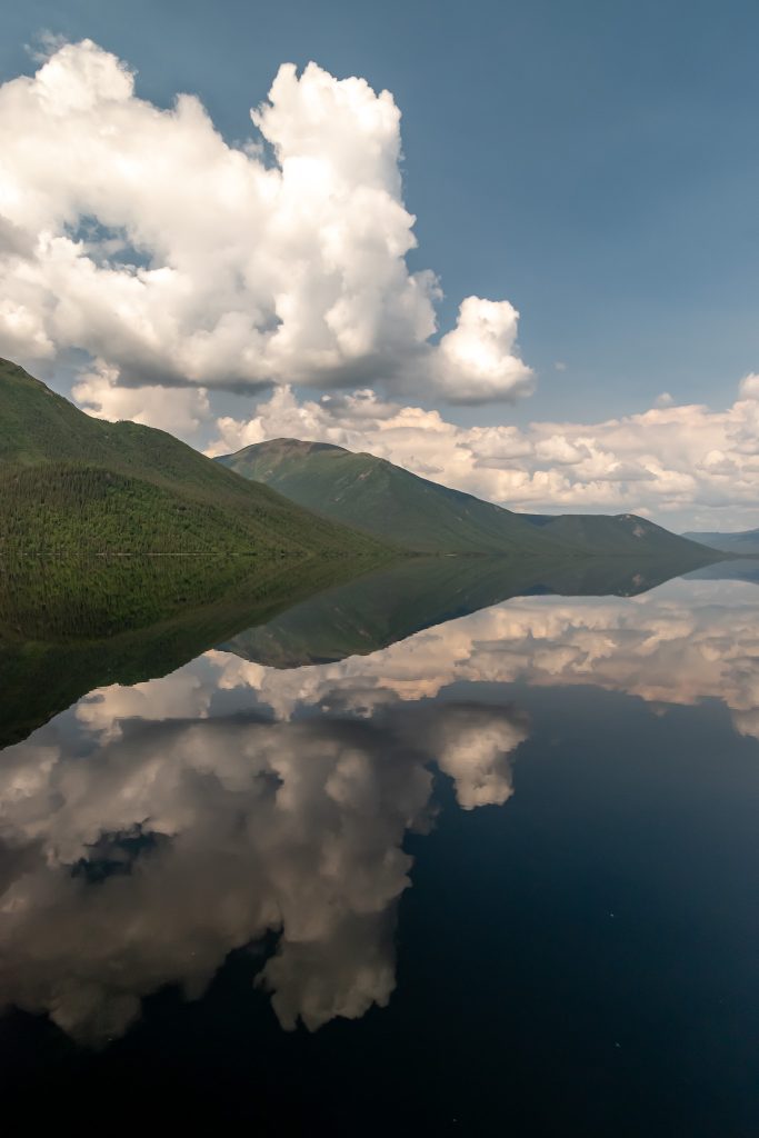 A perfect reflection on Tincup Lake