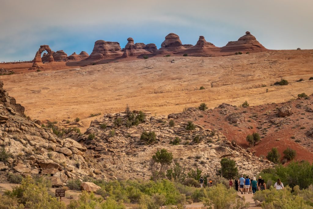 On the Upper Delicate Arch Viewpoint Trail