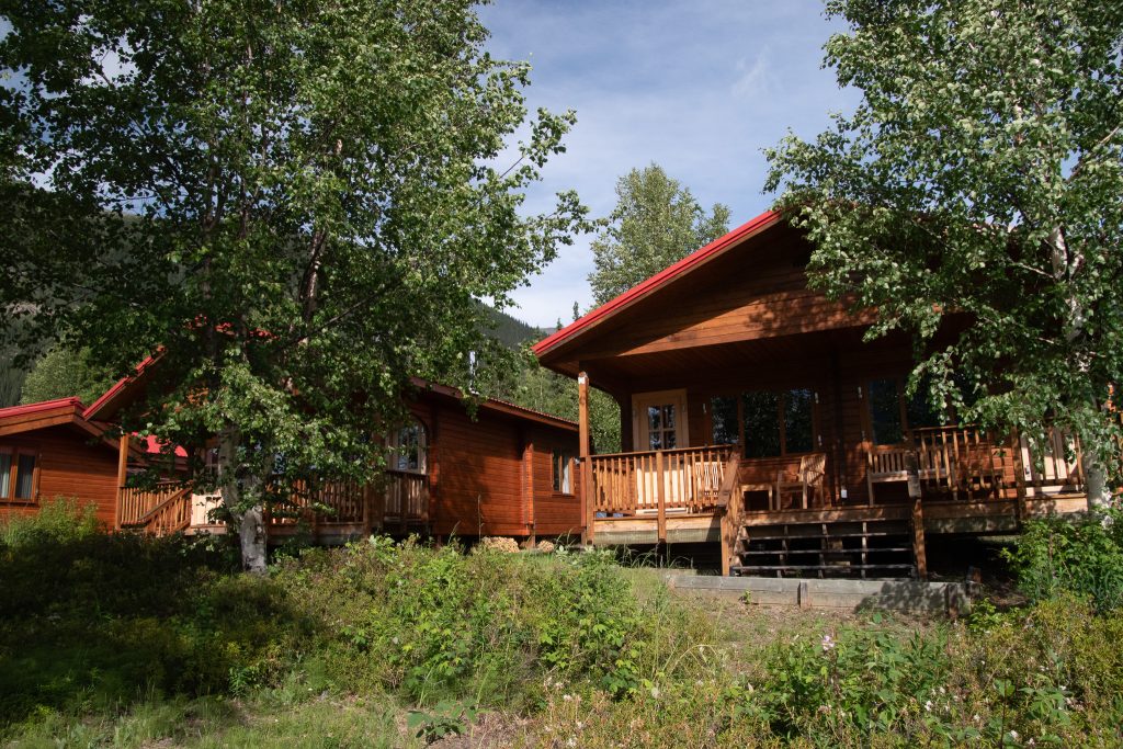 Our cabin at Tincup Wilderness Lodge