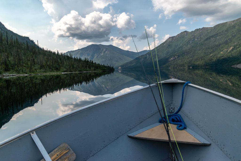 Fishing on Tincup Lake