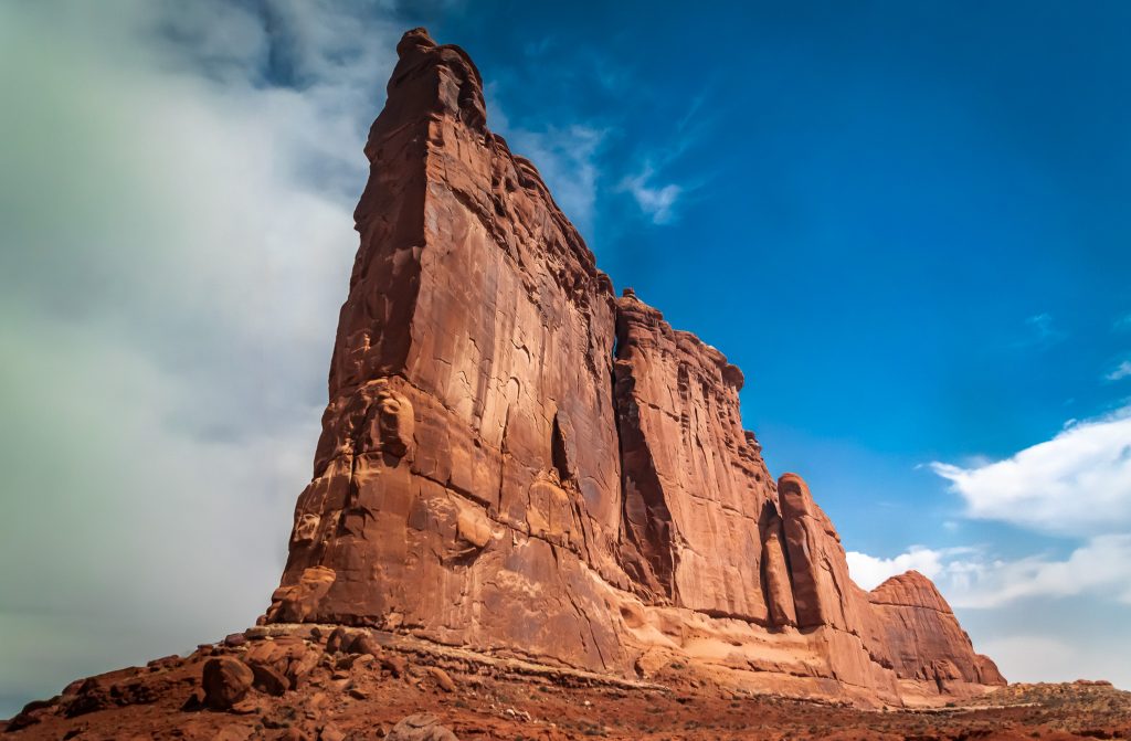 The Tower of Babel in Arches National Park