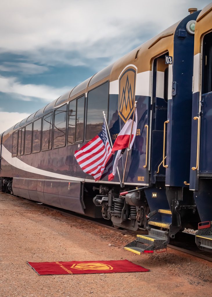 A red carpet welcome on the Canyon Spirit