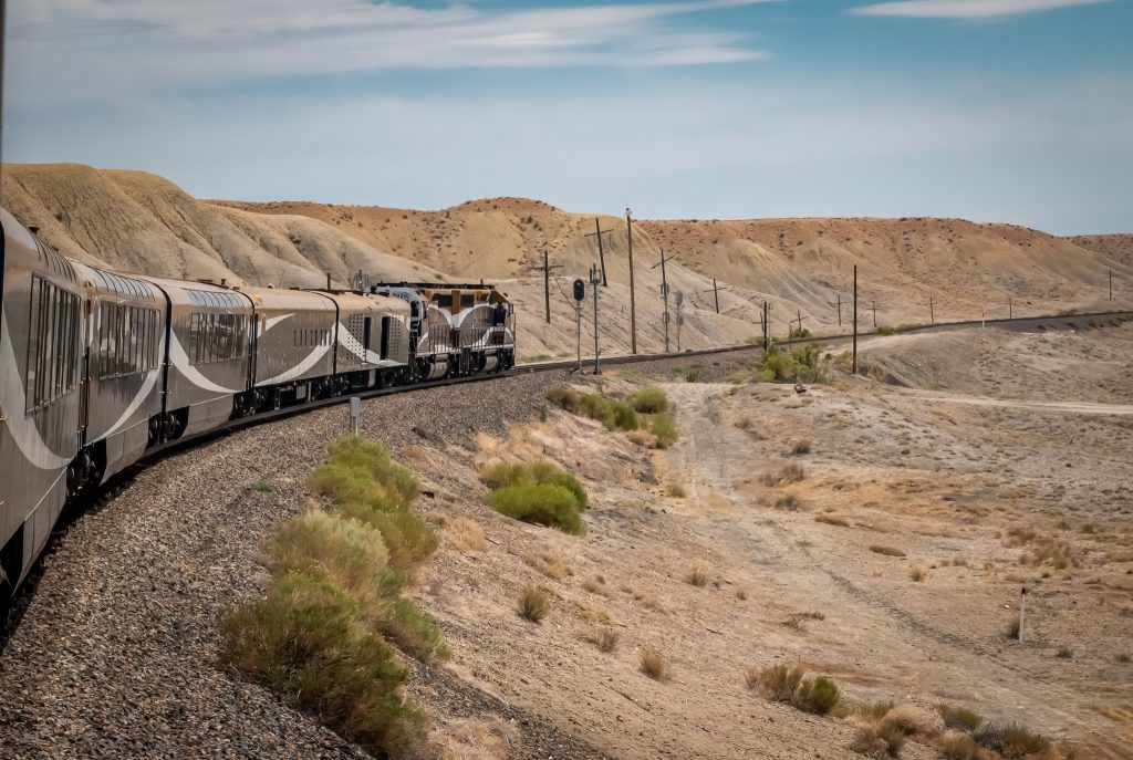 The Canyon Spirit travelling through Utah's High Desert