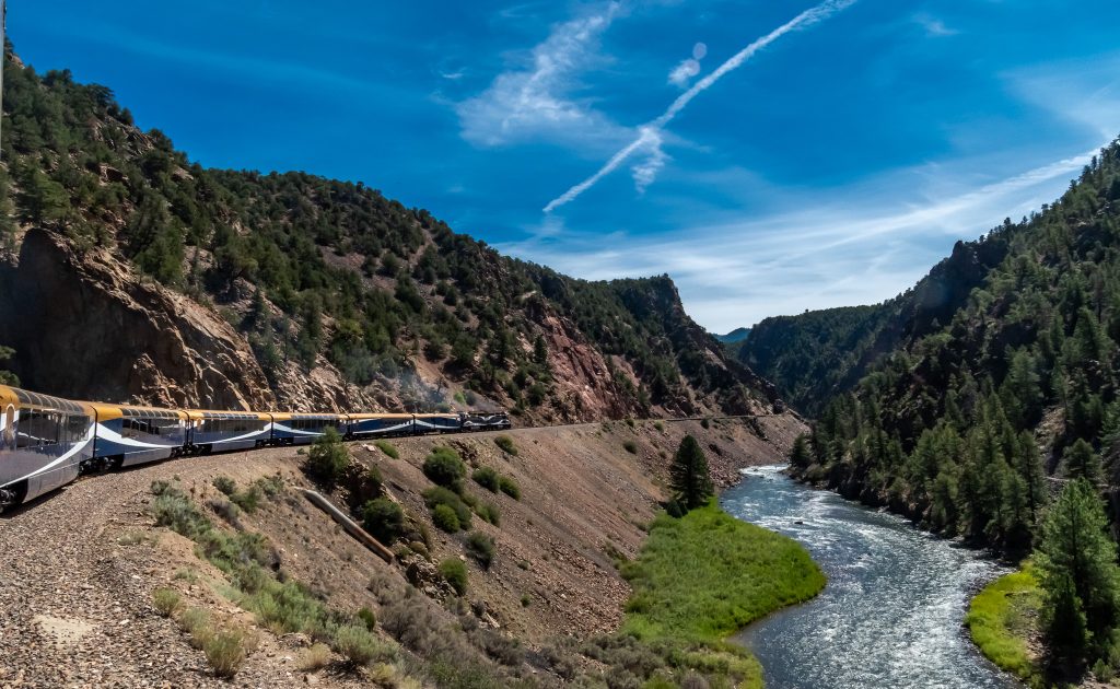 Canyon Spirit following the Colorado River