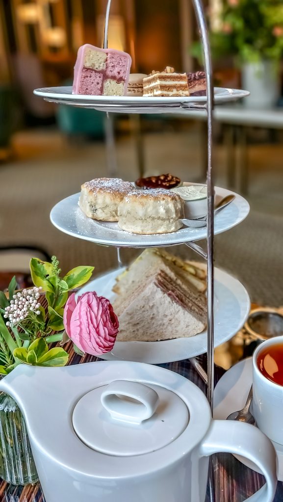 Afternoon tea at the Gainsborough Hotel in Bath