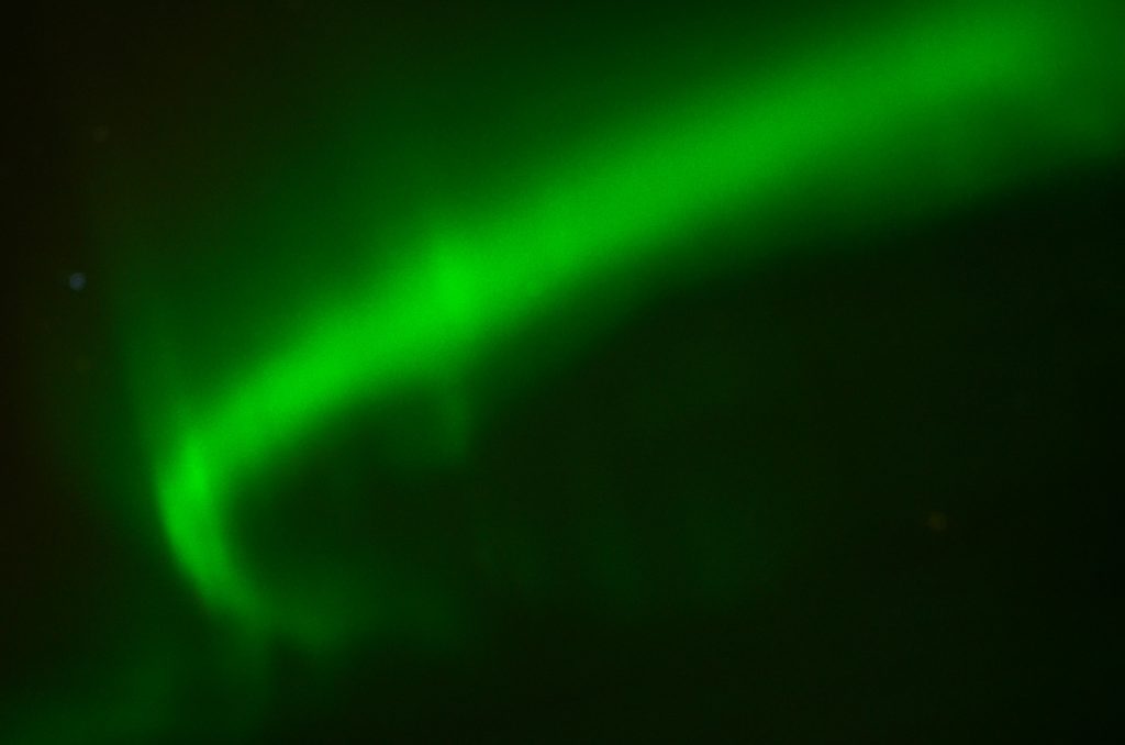 northern lights in Alaska