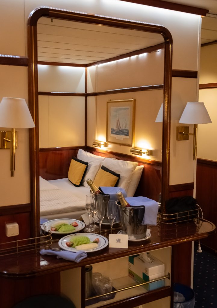 Another view of my cabin on the Star Clipper