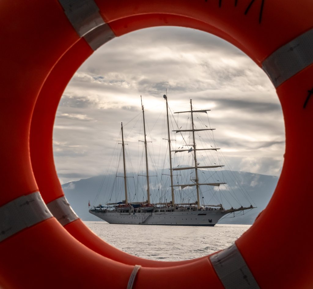 The Star Clipper in Nafplion, Greece