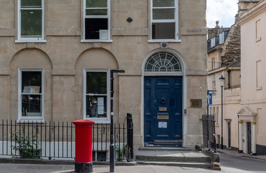One of the buildings where Jane Austen stayed